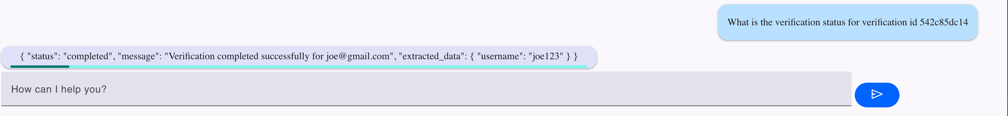 Check Verification Status