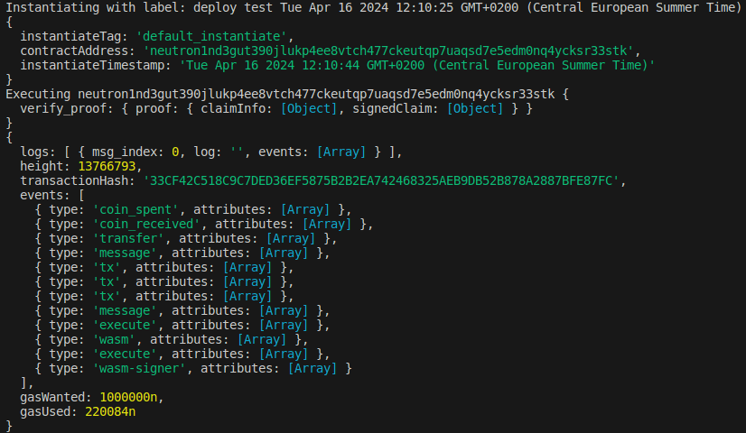 instantiate&verify