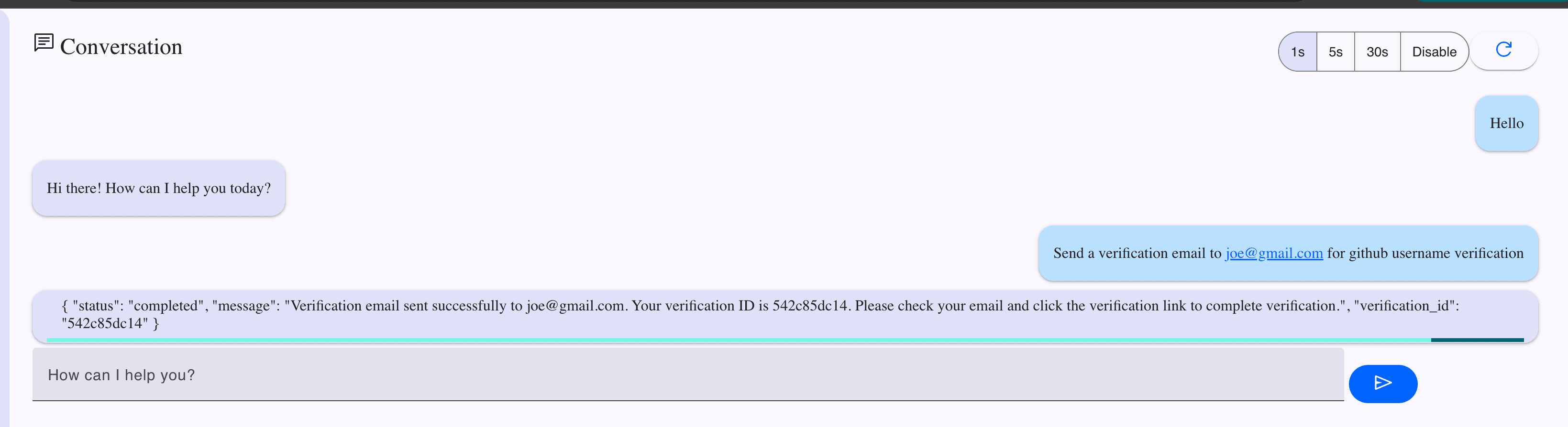 Send Verification Email